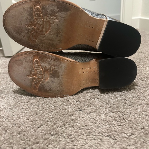 Black and Brown Snakeskin Patterned Shoes, Freebird Mabel’s - Picture 4 of 4